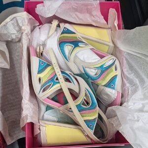 Brand New! Kat Maconie - Colorful Women's Heels with Cutout Design